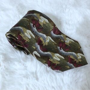 Jerome J. Garcia Banyan Trees II Collection Fourteen 100% Silk Tie